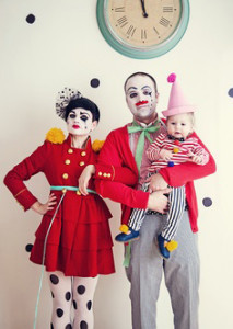 La famille clown
