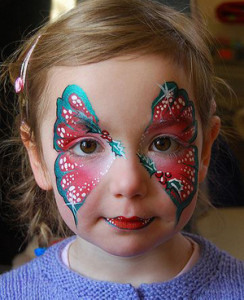 Maquillage de Carnaval - Papillon