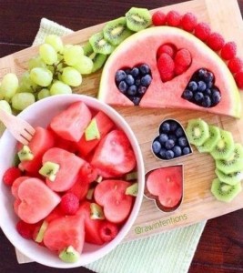 Valentine Fruit source : pinterest